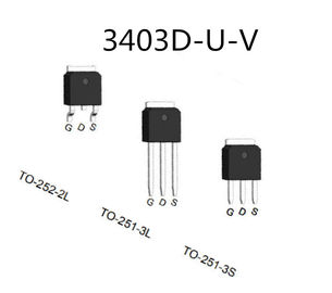 Lineaire Machtsmos Gebiedseffect Transistor Verticale Structuur 3403d-u-V