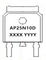 AP25N10X Mosfet Machtstransistor 25A 100V aan-252 soppenen-8 Convertors gelijkstroom-gelijkstroom